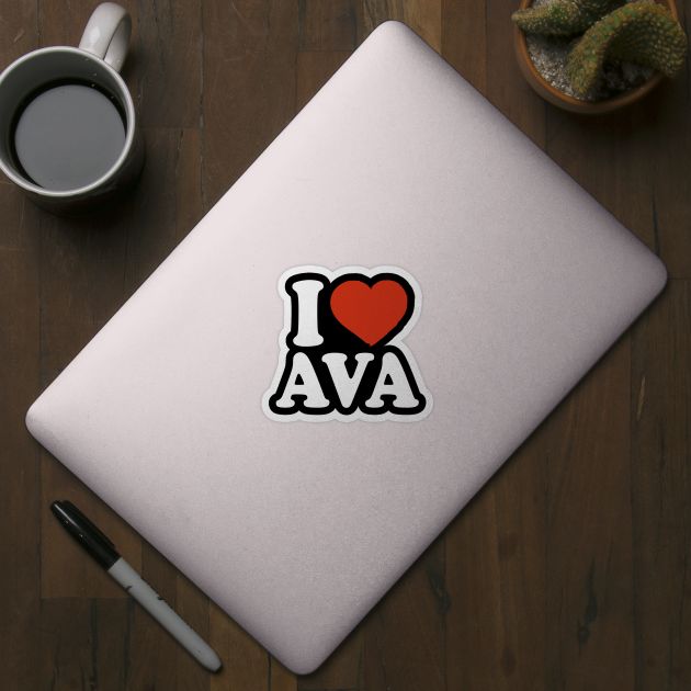 I Love Ava by Saulene